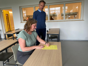 Diploma VOH voor Karin Seijdell